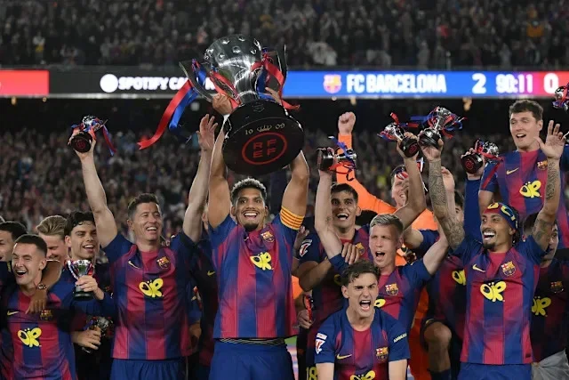 Barcelona won LaLiga by beating Real Madrid (Getty)